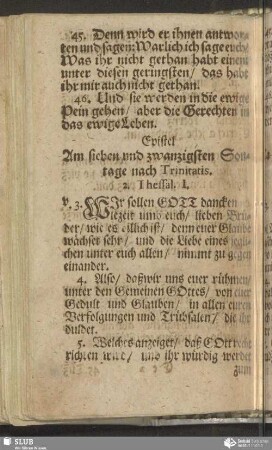 [Am sieben und zwanzigsten Sontage nach Trinitatis]