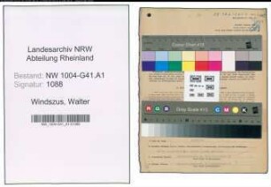 Entnazifizierung Walter Windszus , geb. 28.09.1913 (Polizist)