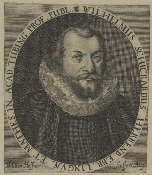 Bildnis des Wilhelmus Schickardus