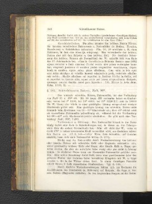 § 182. Schwefelsaures Natron.