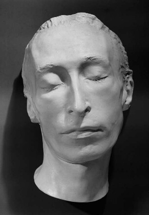 Weber, Carl Maria von : Totenmaske Carl Maria von Weber (1786-1826)