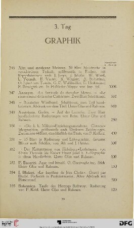 Graphik (Nr. 346-483)