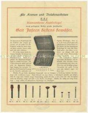 Geräte für zahntechnische Arbeiten