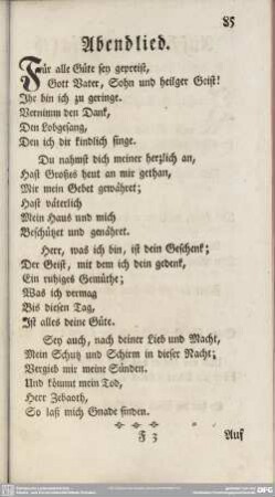 Abendlied
