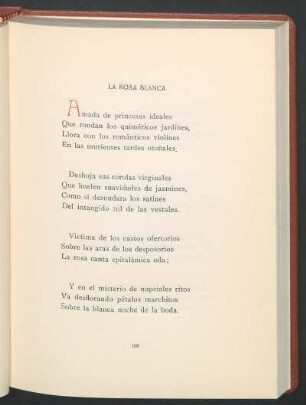 La rosa blanca