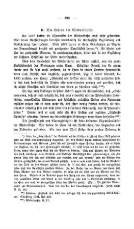 II. Die Lehren der Wiedertäufer