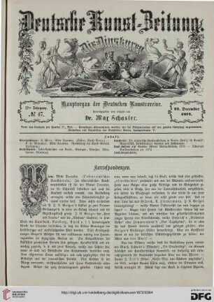 Nr. 47 (22. December 1872)