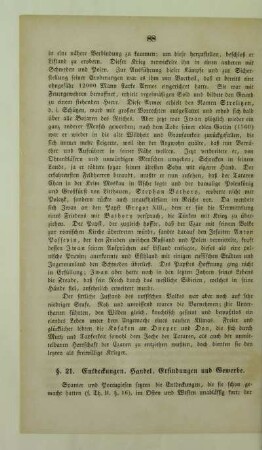 21. Entdeckungen, Handel, Erfindungen und Gewerbe