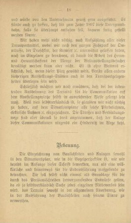 Bebauung