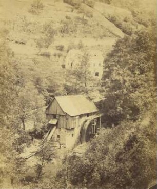 Brettschneidemühle im Loschwitzgrund : Dresden-Loschwitz. Hänsels Brettschneidemühle im Loschwitzgrund