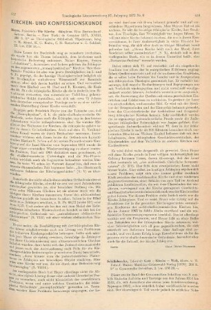458-461 [Rezension] Gott, Kirche, Welt