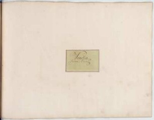 Titelblatt: Venetia, Genua, Lucca : Theatri urbii, pars prima / [Johann George Starck]