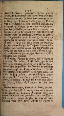 Les François du Département Du Nord A leurs frères les Belges, les Germains & les Bataves