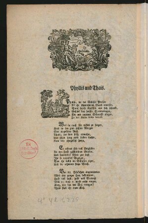 Phyllis und Thais.