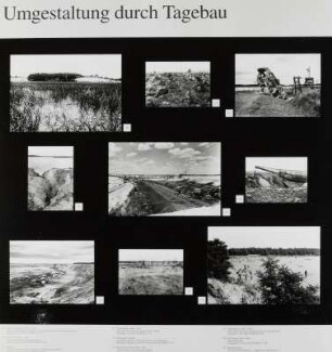 Kulturlandschaft im Strukturwandel. Tafel 4: Umgestaltung durch Tagebau (Nr. 149-157)