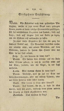 Siebzehnte Erzählung.