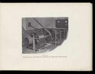 Abbildung 40. Elektromotoren zum Antrieb der Werkstatt für allgemeinen Maschinenbau.
