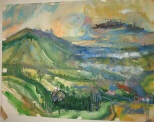 Landschaft mit Augustusburg