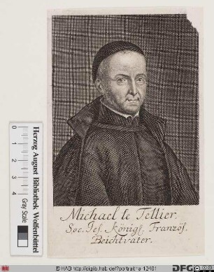 Bildnis Michel Letellier (Le Tellier) (II)