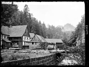 Sächsische Schweiz Sägemühle Kirnitzschtal