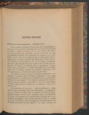 Ciencias sociales