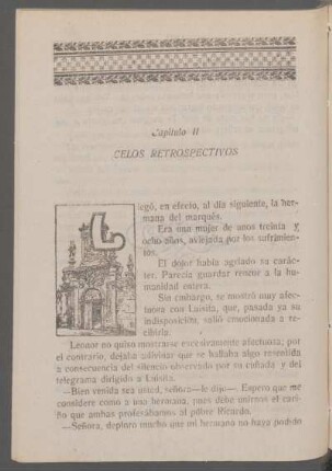 Capítulo II - Celos restrospectivos
