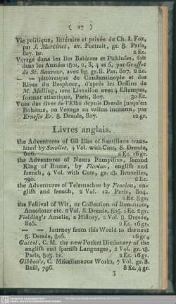 Livres anglois