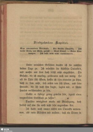 Siebzehntes Kapitel