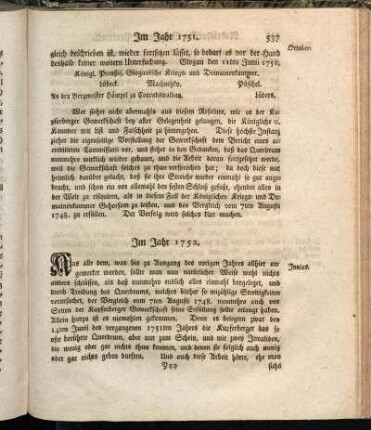 Rudelsdorffer Bergwerks-Protocoll. Im Jahr 1752.
