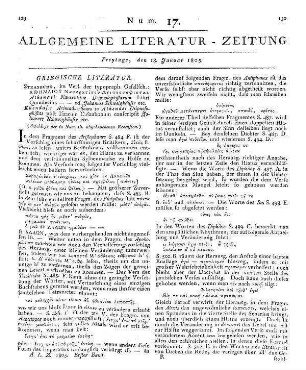 Elegant extracts instructive and improving. Vol. 1. Containing prose. From classical English authors with a short view of their lives and writings, collected by J. C. Fick. Erlangen: 1804