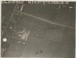 Flakbatterie bei Bahnhof Schwabing (1600 m)