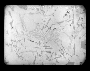Mikrofotografie: Aluminium-Silicium-Legierung