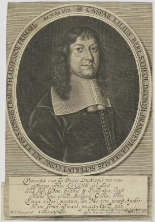Bildnis des Caspar Lilius