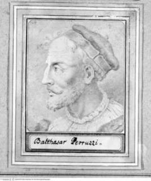 Porträt Baldassare Tommaso Peruzzi