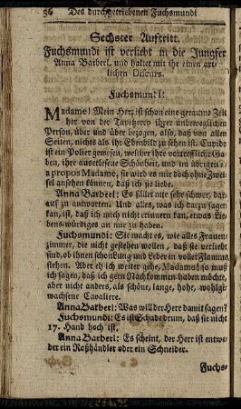 Sechster Auftritt. - Zehender Auftritt.