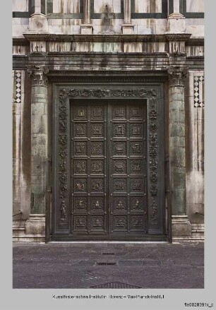 San Giovanni, Baptisterium, Südfassade, Florenz