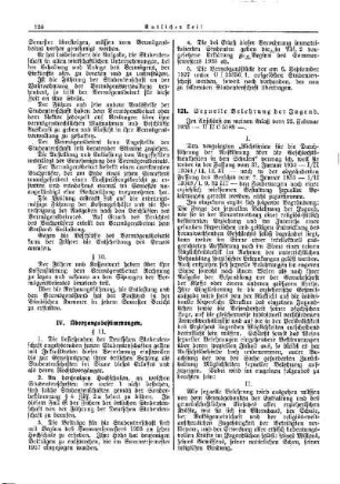 Sexuelle Belehrung der Jugend : [Amtlicher Teil]