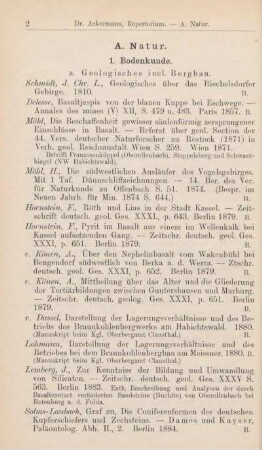 1. Bodenkunde.
