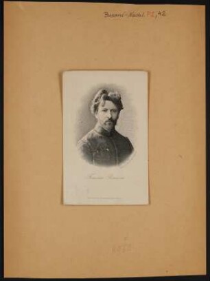 [Bildnis Ferruccio Busoni] : Ferruccio Busoni