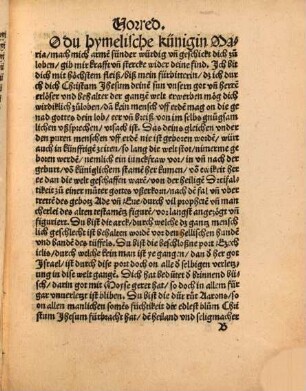 Beschirmung des lobs vnd eren der hochgelobte[n] hymelischen künigin Marie aller heiligen gottes, auch der wolangesetzten ordnungen der Christlichen kirchen : wider die freuenliche[n] heilige[n]schmeher ...