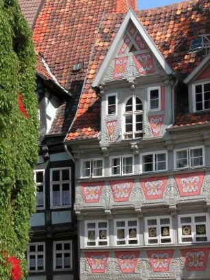 Quedlinburg - Neuendorf : Die Gasse Neuendorf in Quedlinburg, aufgenommen am 3. Mai 2014. Foto Uwe Gerig