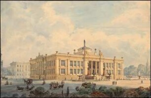 Provinzialmuseum, Breslau: Perspektivische Ansicht