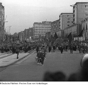 FDJ-Pfingsttreffen in Karl-Marx-Stadt