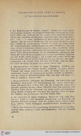 Verzeichnis der Abbildungen mit ergänzenden Erläuterungen