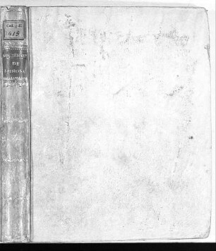 La vie et l'esprit de Mr. Benoît de Spinosa - BSB Cod.gall. 415
