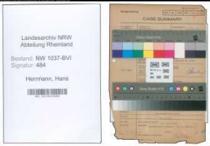 Entnazifizierung Hans Herrmann , geb. 03.06.1895 (Fuhrunternehmer)