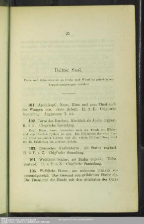 Dritter Saal