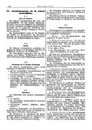 Grundbestimmungen für die höheren Landbauschulen : [Erziehung] ; [Amtliche Erlasse] ; [Amtlicher Teil]