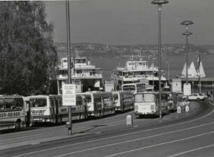 Konstanz, Fährbetrieb nach Meersburg und zurück