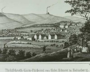 Türkischroth-Garn-Färberei von Gebr. Römer in Hainsberg